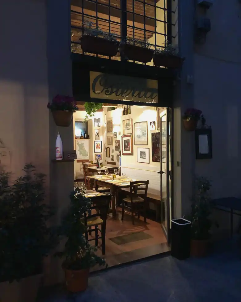 La porta.